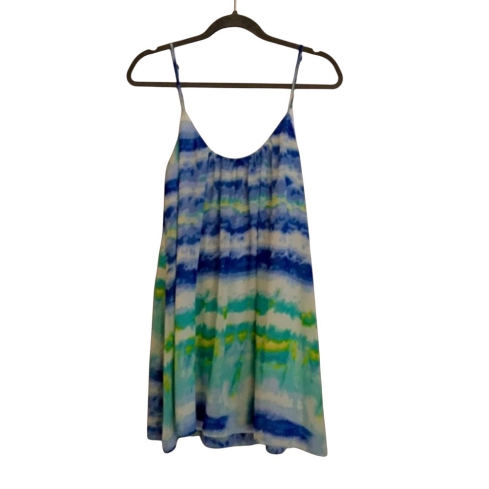 Show Me Your Mumu Watercolor Tie Dye Dress Small
